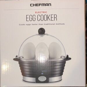 Chefman Electric Egg Cooker - Black